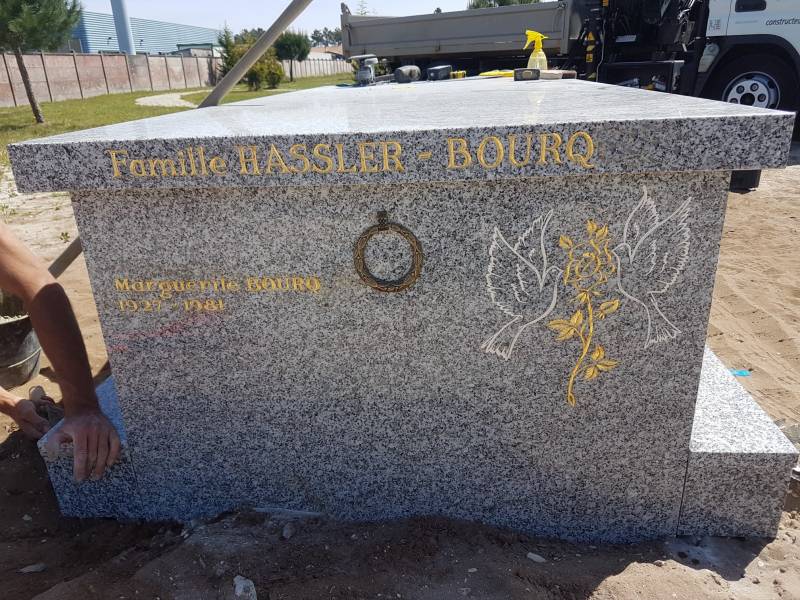 gravures et motifs funéraires Gujan-Mestras