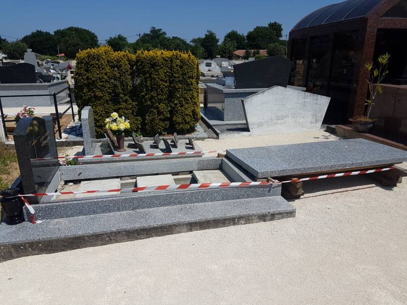 sécurisation des ouvertures de caveaux