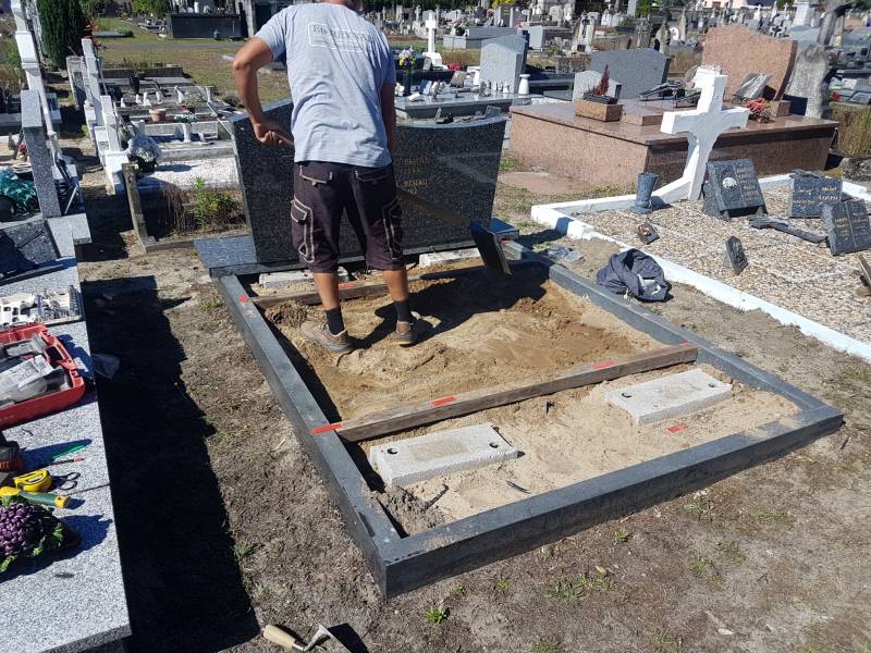 tombes démontables avec renforts