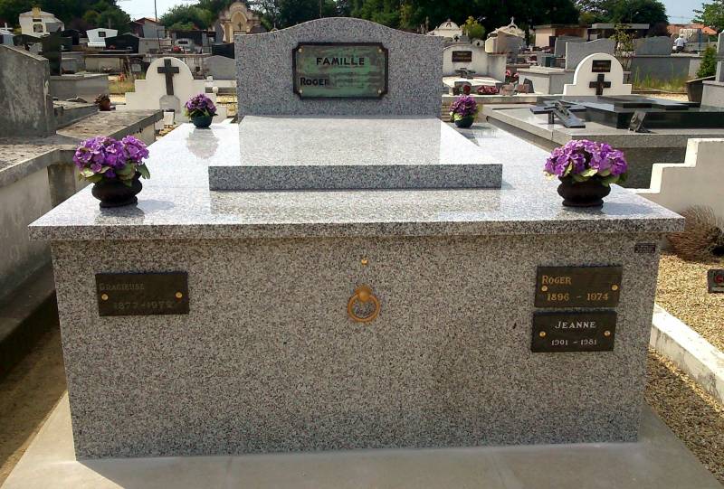 caveau restauré sur Gujan-Mestras