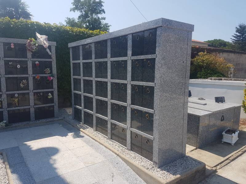 construction du columbarium terminée