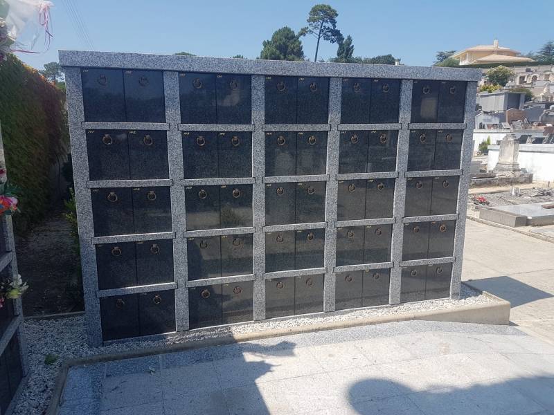 construction du columbarium terminée